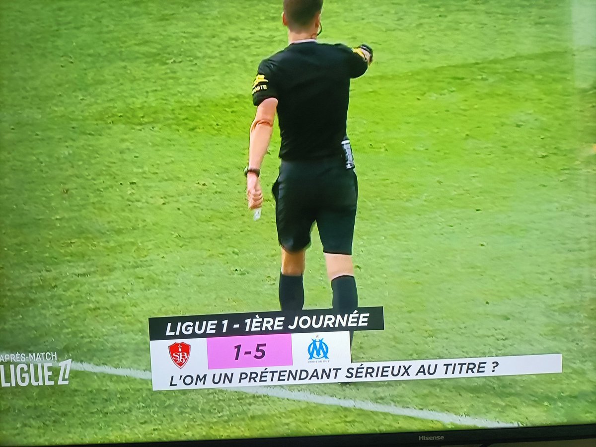 Belle prestation de <a href="/OM_Officiel/">Olympique de Marseille</a> face au <a href="/SB29/">Stade Brestois 29</a> 
Félicitations de la part d'un supporter lyonnais (même si ça me fait ch... de l'admettre).

Par contre <a href="/beinsports_FR/">beIN SPORTS</a> arrêtez de vous enflammer dès la J1 c'est insupportable 😡

#Ligue1McDonalds