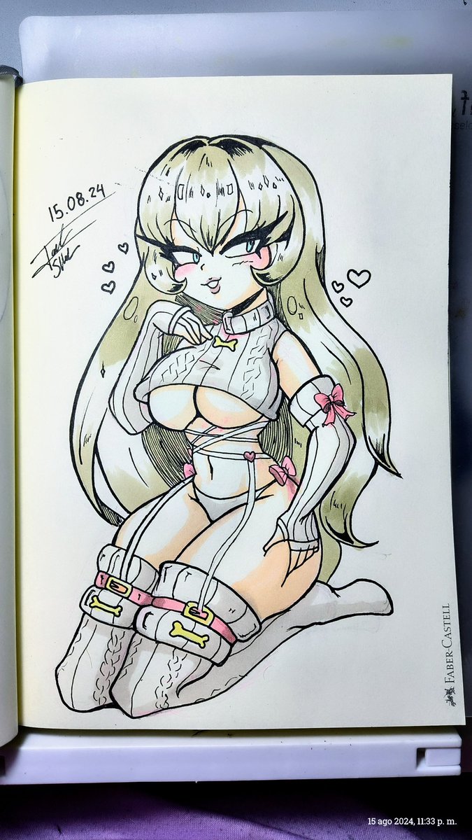 Jadysilver's tweet photo. Prácticas que he hecho de entintado ^^

#drawingart #traditional https://t.co/t5mbdJJ2j9