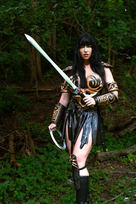 Xena.   Armor printed by @xProptimusPrime and painted and finished by me. Skirt, leatherwork, boot covers<a class="tags" target="_blank" title="On Twitter" href="/?out=eyJ0eXAiOiJKV1QiLCJhbGciOiJIUzUxMiJ9.eyJpYXQiOjE3MjcyNjY1NjgsImlzcyI6InR3cG9ybnN0YXJzLmNvbSIsIm5iZiI6MTcyNzI2NjU2OCwiZXhwIjoxNzU4ODAyNTY4LCJyZWRpcmVjdF91cmwiOiJodHRwczovL3R3aXR0ZXIuY29tL3hQcm9wdGltdXNQcmltZSJ9.ntCV-NyxBTz97QxY-UXqikD_Taf3JBrTu5oF6DFmf5JP8R11AGmZhXWFnekTTtqKmFNcf5gMAYq4_FKd0myOXg">@xProptimusPrime</a>
