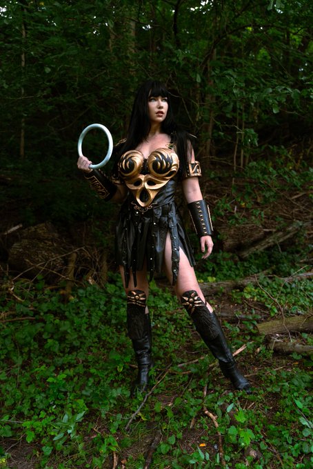 Xena.   Armor printed by @xProptimusPrime and painted and finished by me. Skirt, leatherwork, boot covers<a class="tags" target="_blank" title="On Twitter" href="/?out=eyJ0eXAiOiJKV1QiLCJhbGciOiJIUzUxMiJ9.eyJpYXQiOjE3MjcyNjY1NjgsImlzcyI6InR3cG9ybnN0YXJzLmNvbSIsIm5iZiI6MTcyNzI2NjU2OCwiZXhwIjoxNzU4ODAyNTY4LCJyZWRpcmVjdF91cmwiOiJodHRwczovL3R3aXR0ZXIuY29tL3hQcm9wdGltdXNQcmltZSJ9.ntCV-NyxBTz97QxY-UXqikD_Taf3JBrTu5oF6DFmf5JP8R11AGmZhXWFnekTTtqKmFNcf5gMAYq4_FKd0myOXg">@xProptimusPrime</a>