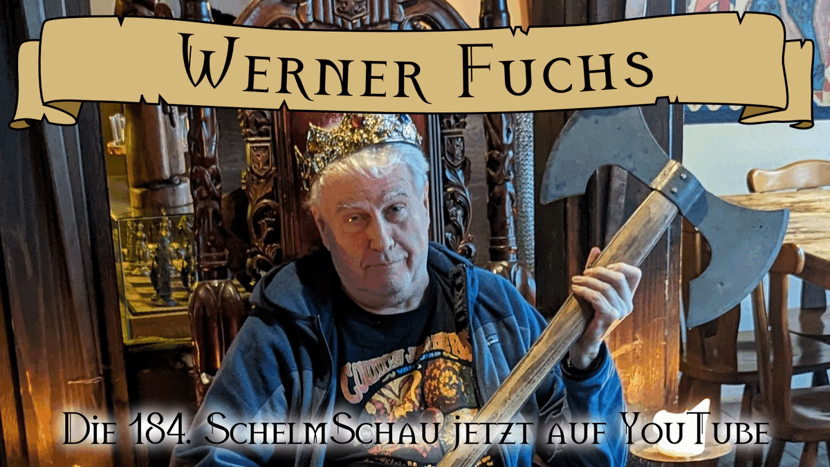 4helden1schelm's tweet photo. Ein Rollenspiel-Urgestein feiert Geburtstag! Werner Fuchs, DSA-Erfinder, Autor, Redakteur, Agent, Geschäftsmann, Universal-Genie wurde am 17. August stolze 75 Jahre alt! Anlass genug herzlich zu gratulieren und auf sein bisheriges Werk zurückzublicken.
https://t.co/ni9r12orGx https://t.co/l0jIxO66hQ