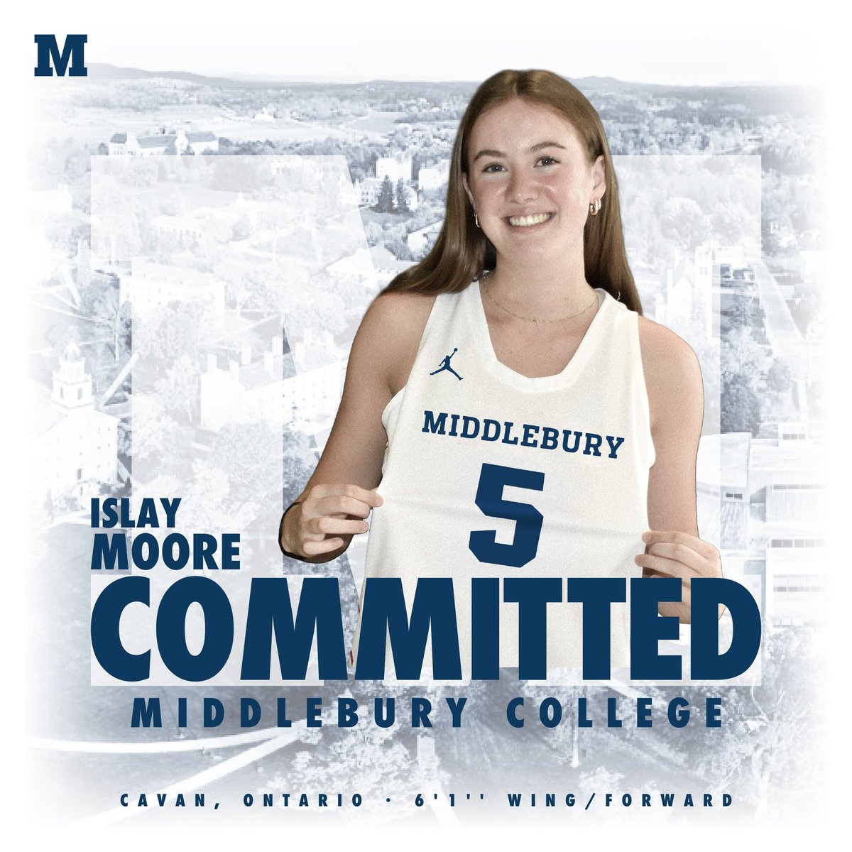 Congratulations to Islay Moore ‘25 on her commitment to the admissions process at Middlebury College! So proud of all her hard work and dedication #NESCAC #GoPios