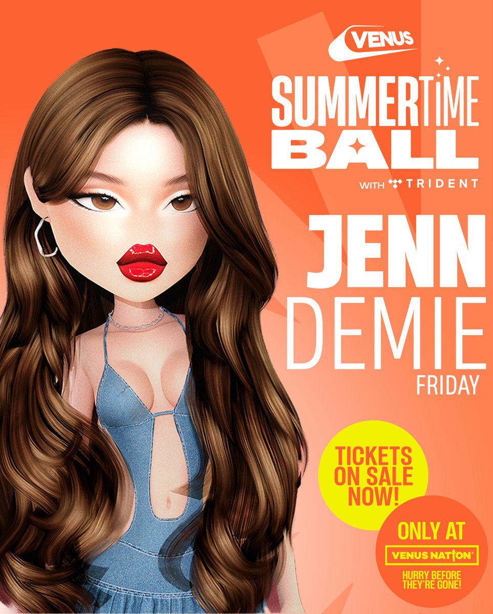 VenusEntUV's tweet photo. Prepare to be mesmerized as JENN DEMIE graces the stage at the 2024 Summertime Ball, hosted by Venus! With her hauntingly beautiful voice and cinematic presence, she's set to create a dreamlike atmosphere that will leave you spellbound. #STB24
@JennDemie https://t.co/VDUioiwCkQ