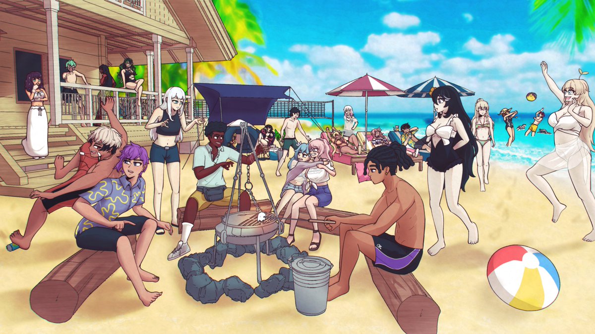 The dice couldn't have rolled any better 🎲✨

#BeachBBQPV