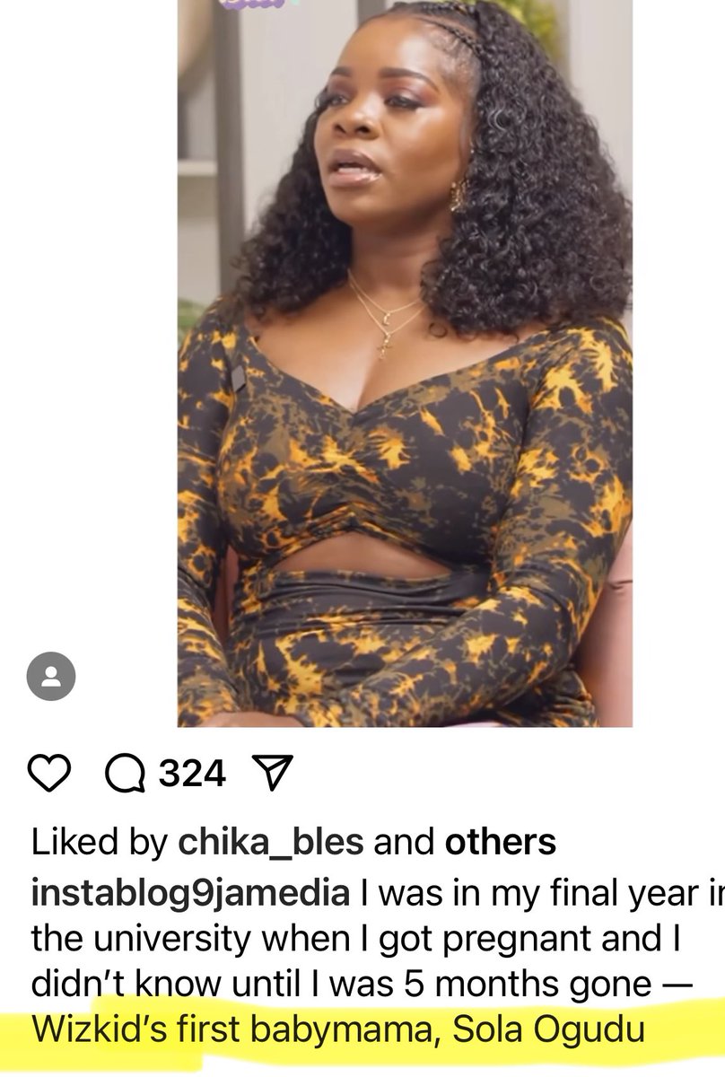 Can we STOP calling Shola “Wizkid’s babymama” pls. A better journalistic phrase is “The mother of Wizkid’s oldest son”
It’s disrespectful to tag her to that. 

#2222mediainstitute