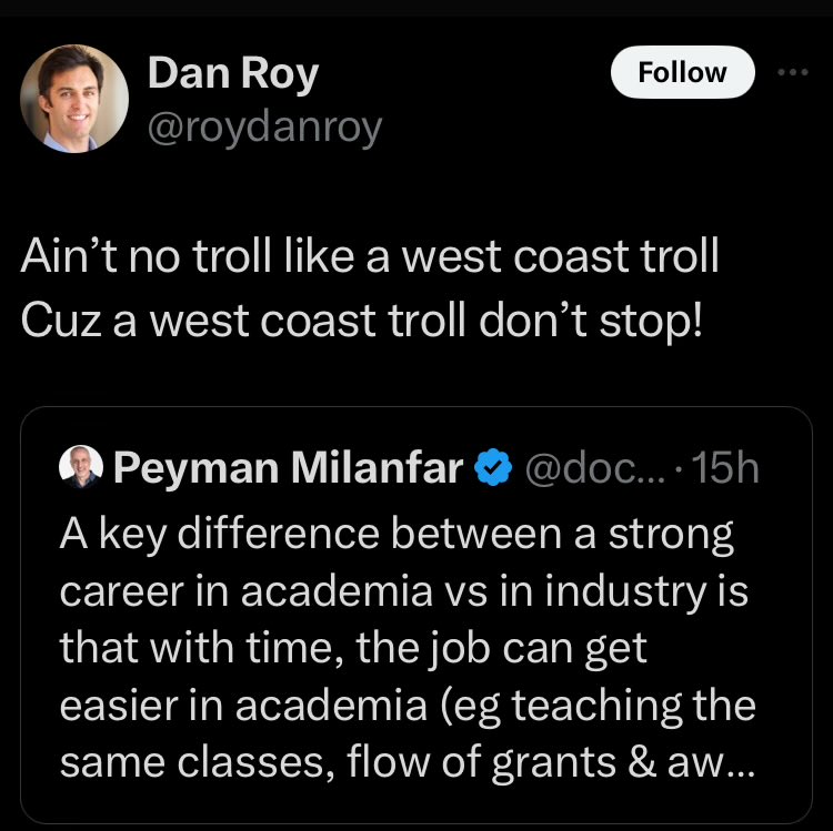 Peyman Milanfar tweet media