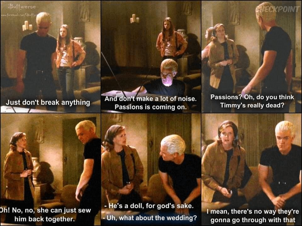 MissLunakitty's tweet image. #BuffyTheVampireSlayer #Passions #Spike