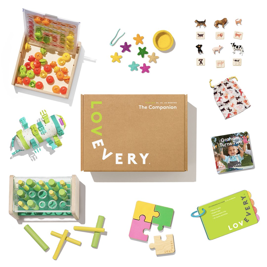 purchpad's tweet image. Unlock endless learning and playtime fun with Lovevery's Companion Play Kit - the perfect companion for your 1-year-old's developmental journey! 🌟🧩📚 #MontessoriMagic #ToddlerPlaytime
 Product -&amp;gt; lovevery.pxf.io/c/5396608/1257…