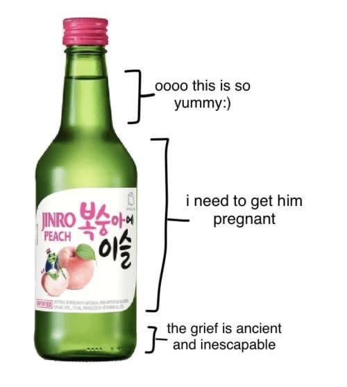 OtsukaCalder's tweet photo. Soju just hits different. Anyways, how bout that schwasted Saturday.

#ENVtuber https://t.co/XCD985fdO2