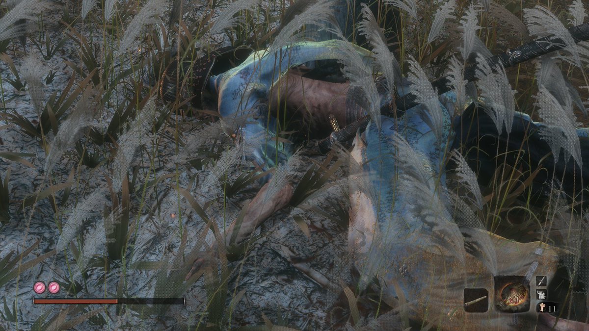 aev49622's tweet photo. I just beat Sekiro yesterday it was an amazing experience!
This game is a masterpiece π
Rest In peace, my boy Kuro
#Sekiro #Sekiroshadowsdietwice
#Isshin #BEATgame #masterpiecegame #Fromstoftware https://t.co/3J3Bnr8pCH