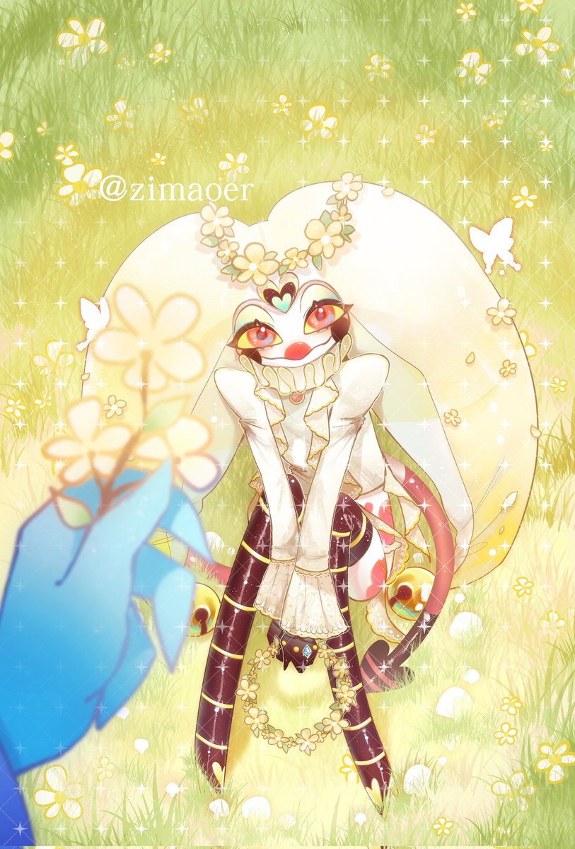 zimaoer's tweet photo. You're beautiful baby🤲💕
#HelluvaBossFanart #Fizzarolli #HelluvaBossFizzarolli https://t.co/BoqP8GO6J8