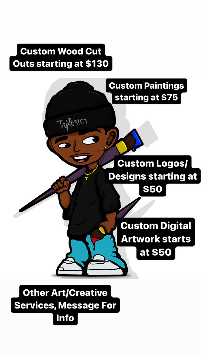 Tajheev's tweet photo. Logos. Designs. Canvas Art. Wood Art. Edits. And more! Message me for more info https://t.co/yyeJi9ySdQ