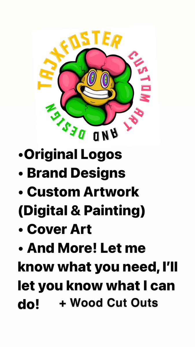 Tajheev's tweet photo. Logos. Designs. Canvas Art. Wood Art. Edits. And more! Message me for more info https://t.co/yyeJi9ySdQ
