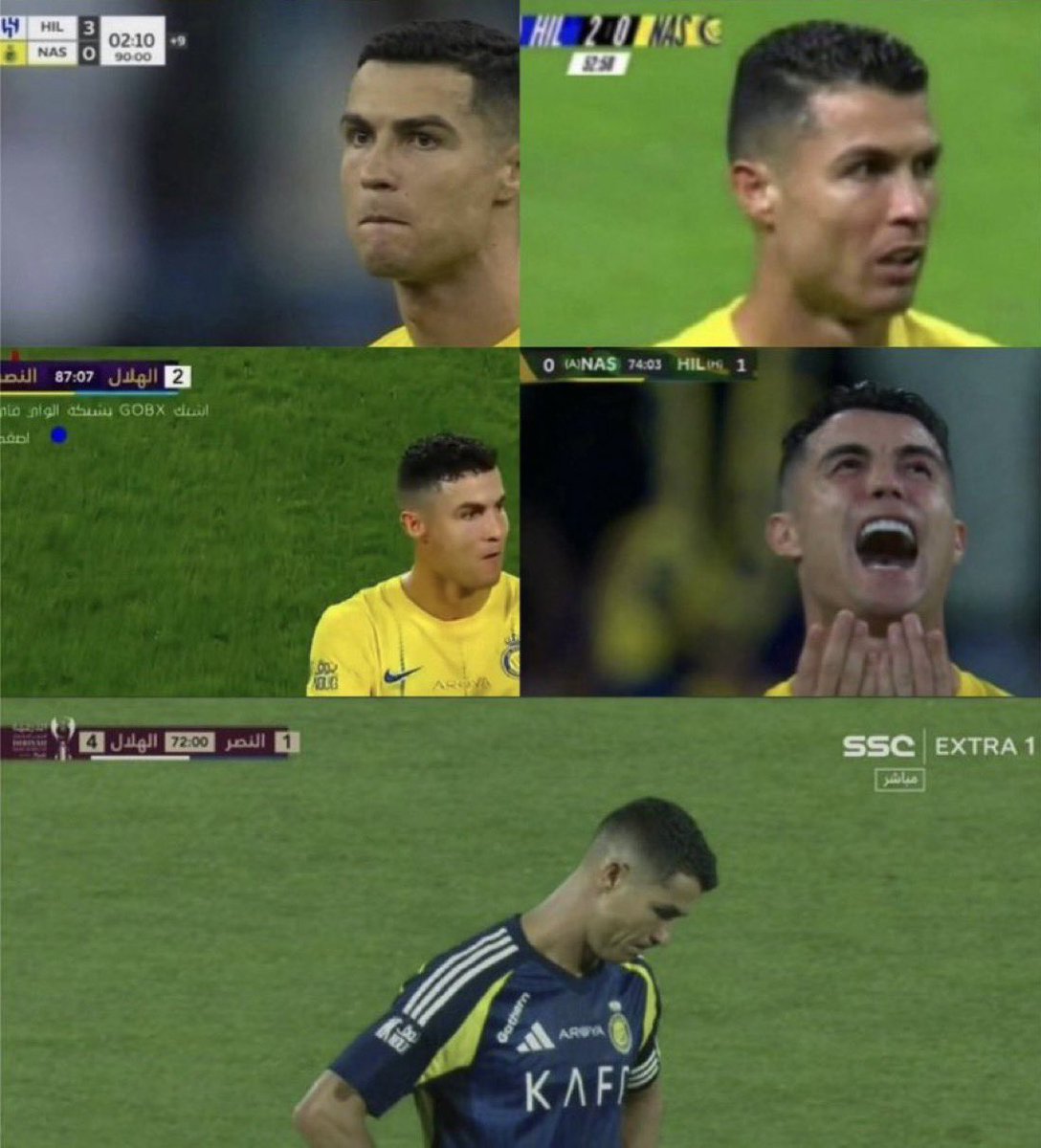 1SMi_'s tweet photo. 🚨🚨🚨🚨🚨🚨🚨🚨🚨🚨🚨🚨🚨🚨🚨

نادي #النصر امام الهلال في اخر 9 مباريات رسمية :

🔵 الهلال (6) انتصارات 

🟡 النصر (0) انتصار

🤝 التعادل 3 مرات (منها فوز بركلات ترجيح للهلال)

اي منافسة 😨😨😨😨😨😨😨😨😨😨😨؟ https://t.co/E9asg0JsXO