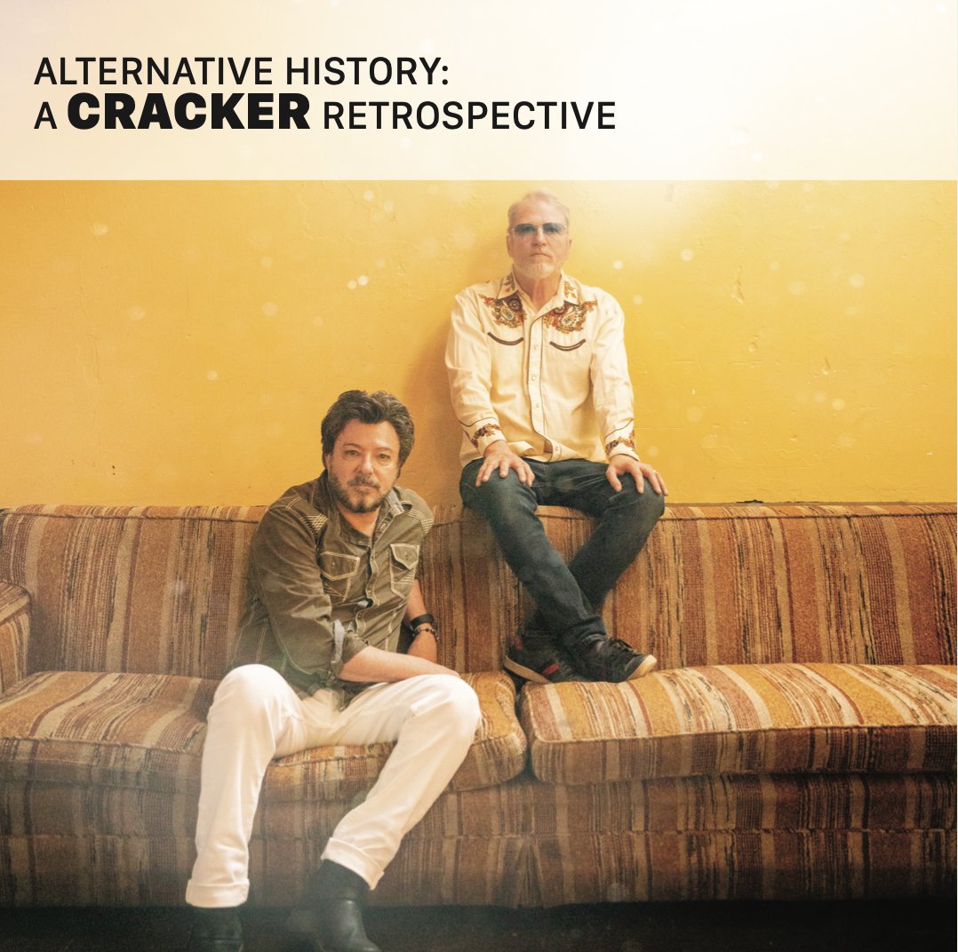 TheBandCracker's tweet photo. Alternative History: A Cracker Retrospective.  The Cracker history told through 24 alternate takes, re-records, demos and live tracks. Much of this you have never heard before. 3 Vinyl discs gatefold, or 2 CD set or full lossless digital downloads.  November 22nd 2024 https://t.co/xyIf26qX29