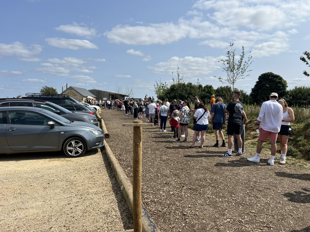 I am pretty sure Jeremy Clarkson’s farm grosses more on a Saturday than mine does all year. #marketinglessons