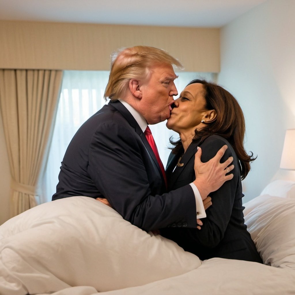 bigtoughfrogman's tweet photo. TRUMP/HARRIS 2025! https://t.co/TX2aZFcOu6