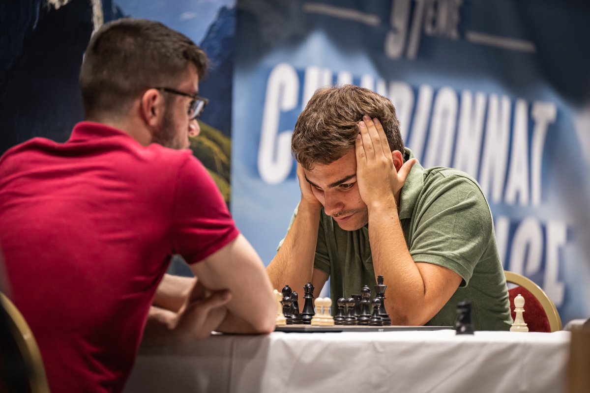 🔵⚪🔴 À 21h, vous assisterez en direct aux départages suivants :
Matthieu Cornette - Laurent Fressinet
Marc'Andria Maurizzi - Joseph Girel
Piao Duboue - Pavel Tregubov
Adrien Demuth - Romain Édouard
Andreea Navrotescu - Seraphina Bosc