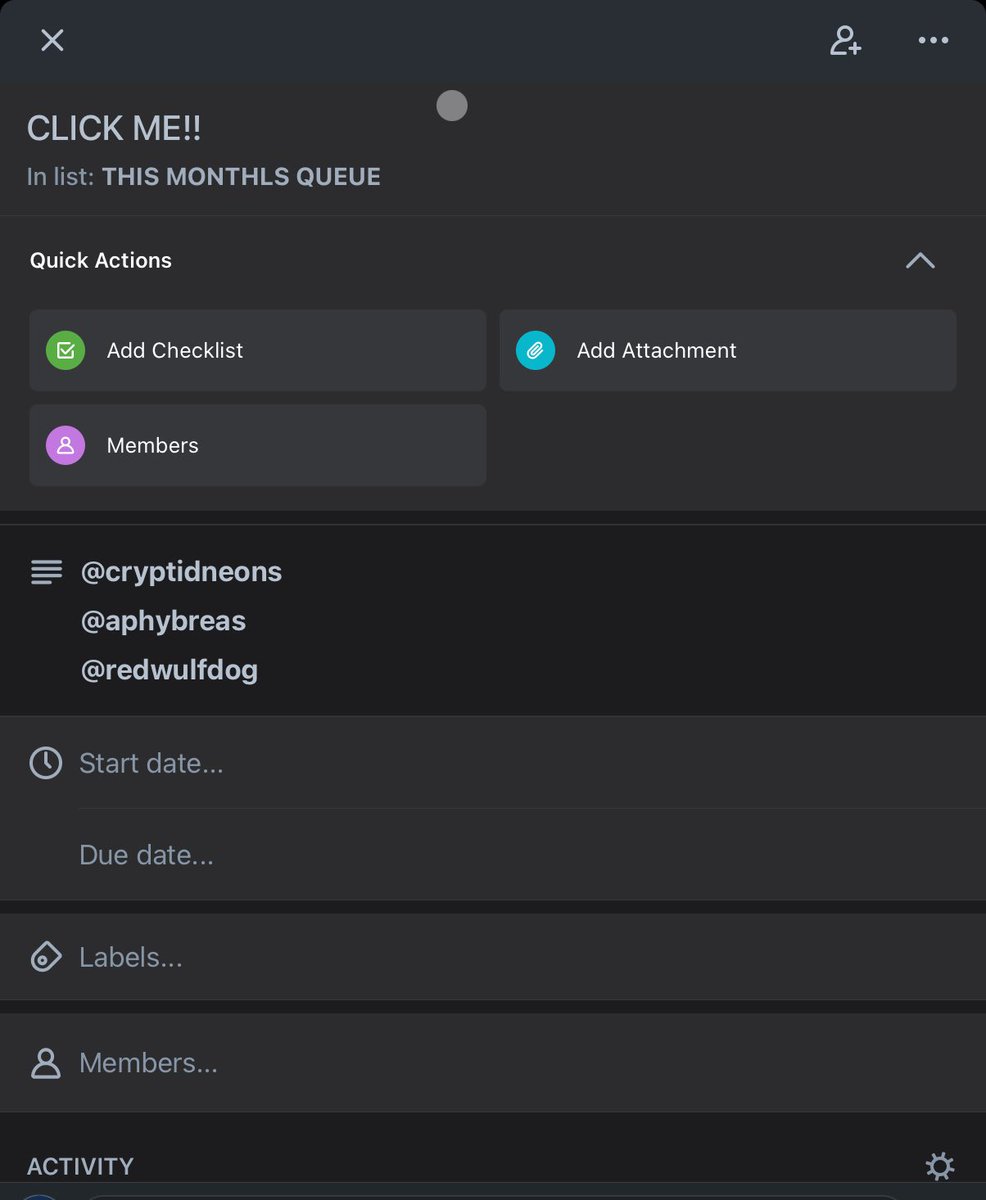 LuxebytesCEO's tweet photo. LUXEBYTES QUEUE FOR THIS MONTH!!! WOOOO!

(Psst I added this to trello so everyone can see what they will be working on for this month. Go check it out it out!) 1/2https://trello.com/b/M3unD639/luxebytes-official-queue https://t.co/svrSP75UPT