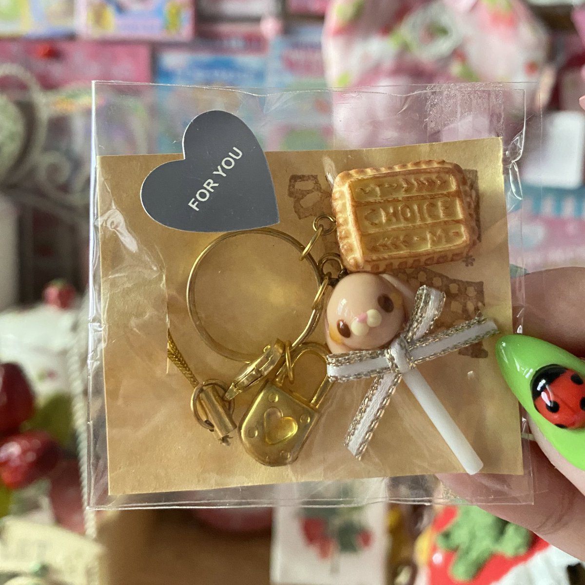 mudepmoomoo's tweet photo. ꒰ พร้อมส่ง ꒱ neko ♡ 150.-
📦 ecopost30
สั่งของ&amp;ดูรูปเพิ่มเติมDM🍨
#พวงกุญแจคิตตี้ #ตลาดนัดsanrio https://t.co/3aU5OAnhF1