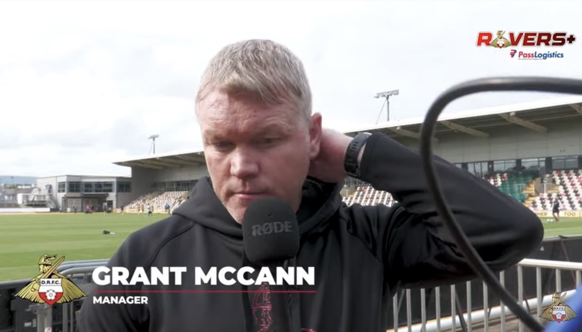 🗣️ Grant McCann: “I didn’t recognise the team in the second half - that’s just me being totally honest. I told them: ‘you were like a team of individuals.’ Everything we worked on over the summer completely went in the second half.” [<a href="/footballheaven/">Football Heaven</a>] #drfc