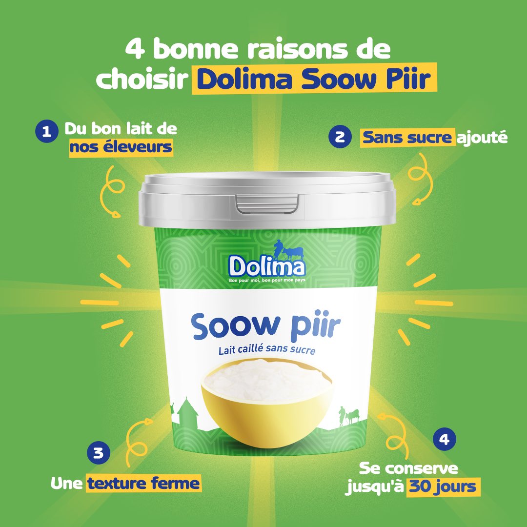 Dolima_SN's tweet photo. Voici 4 bonnes raisons de choisir #Dolima Soow Piir que vous pouvez acheter dans les supermarchés, boutiques et stations-services !
#soowpiir https://t.co/bpaOTB6GlV
