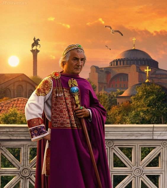 RealBroNat's tweet photo. Three Laws Against The Jews
* Jews Can't Hold Civil Office
* Jews Can't Hold Financial Office
* Jews Can't Hold Educational Office
Justinian The Great, Byzantium 6th Century AD