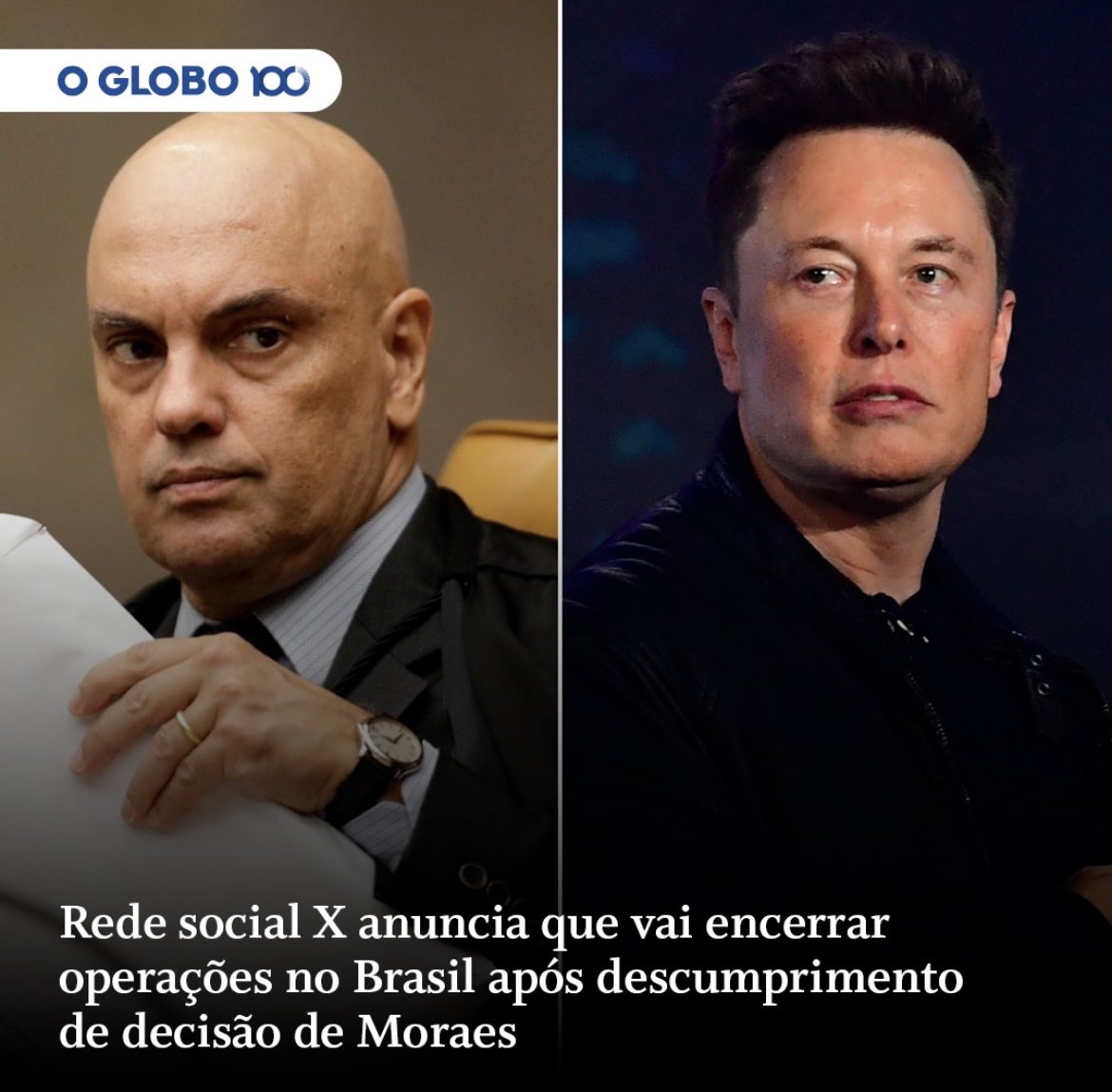 Não quer cumprir a lei, tchau!
Aqui não é território livre pra crimes da extrema-direita!
Mais um salve pro Xandão!