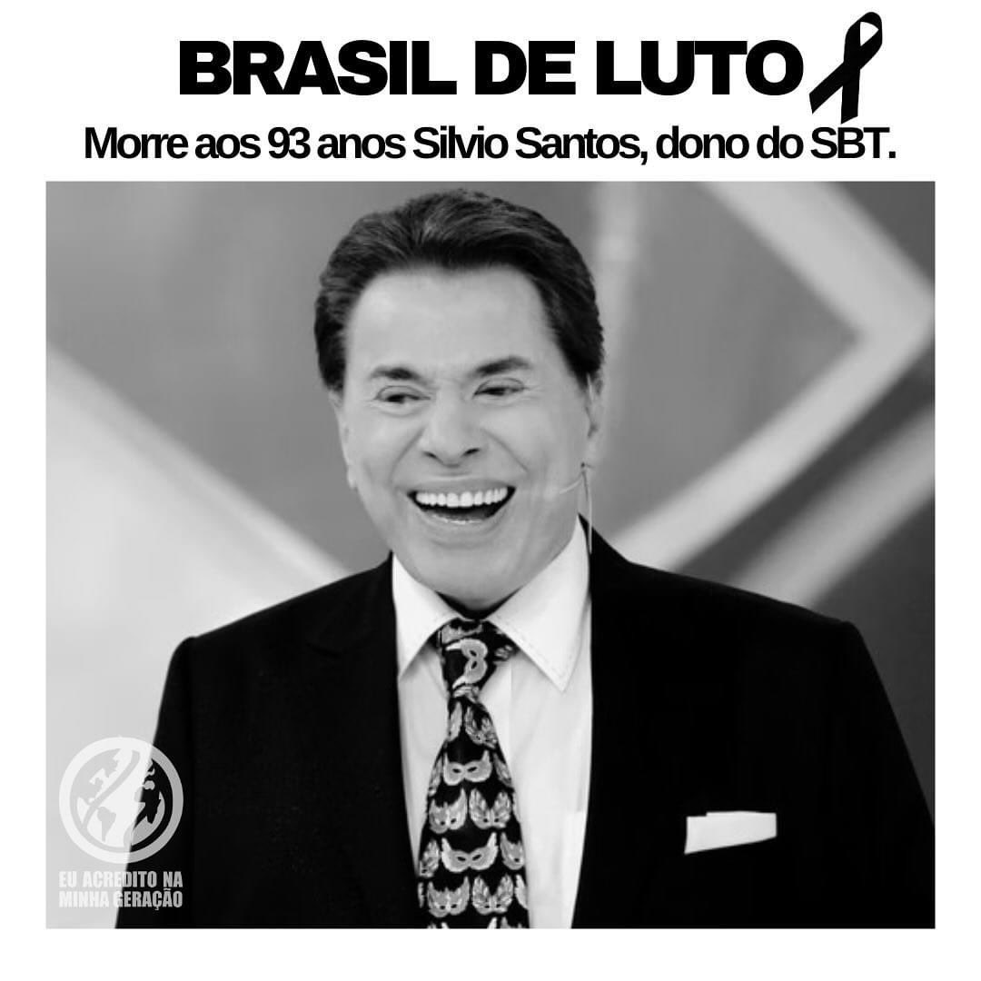 thicy_vicente's tweet photo. Sempre ouvi que a morte do Silvio Santos pararia o Brasil,foi mais que isso,hoje vimos  emissoras como Record,Globo maior concorrente se unir ao SBT pra fazer uma linda homenagem a ele de fato vemos que Silvio Santos foi e sempre será o maior apresentador brasileiro. https://t.co/gxhipv9IRg