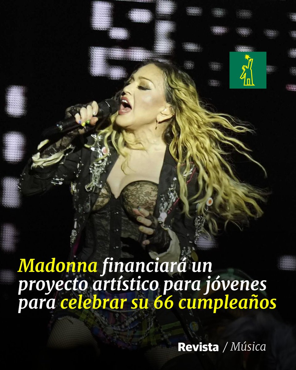 DiarioLibre's tweet photo. 🎶 | #MúsicaDL | La estrella del pop ya conoció a un grupo de adolescentes que participan en el proyecto “Sueño de Volar"

🔗https://t.co/LaXRX8d2BO

#DiarioLibre #EstrellaPop #Madonna #RevistaDL #ProyectoArtístico https://t.co/6ZeYdJ8y2R