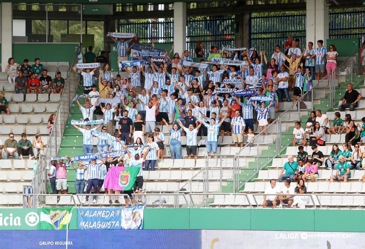 Gracias por acompañarnos en la otra punta de España 🤩

🤍 ¡𝗦𝗼𝗶𝘀 𝗶𝗻𝗰𝗿𝗲𝗶́𝗯𝗹𝗲𝘀! 💙

Pd: Nos vemos el sábado que viene en La Rosaleda 😉