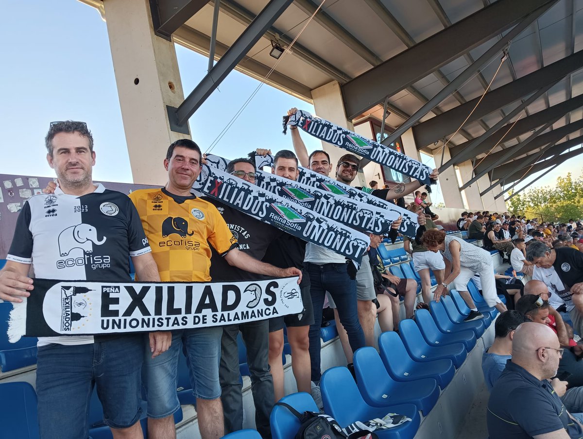 Ya sea oficial o de pretemporada, un partido de <a href="/UnionistasCF/">Unionistas de Salamanca CF</a> siempre es una gran ocasión para una quedada de #ExiliadosUnionistas 🎉🥳

#UnionistasRValladolidB