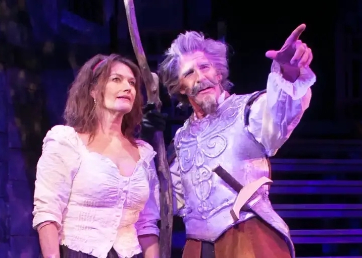 Over the moon having seen <a href="/ScottBakula/">Scott Bakula</a> in MAN OF LA MANCHA at <a href="/pboroplayers/">Peterborough Players</a>.  Chelsea Field, brought a vulnerability to  Aldonza.  I was lucky to have seen Raul Julia star in MoLM on Broadway in 1992. I never thought I would see  performance to match that -- until now.