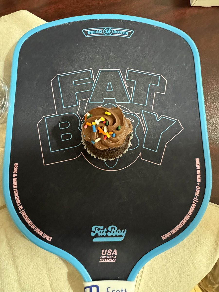 The <a href="/Bnbpickleb16939/">Bnbpickleball</a> Fat Boy. Absolutely perfect for birthday pickleball!