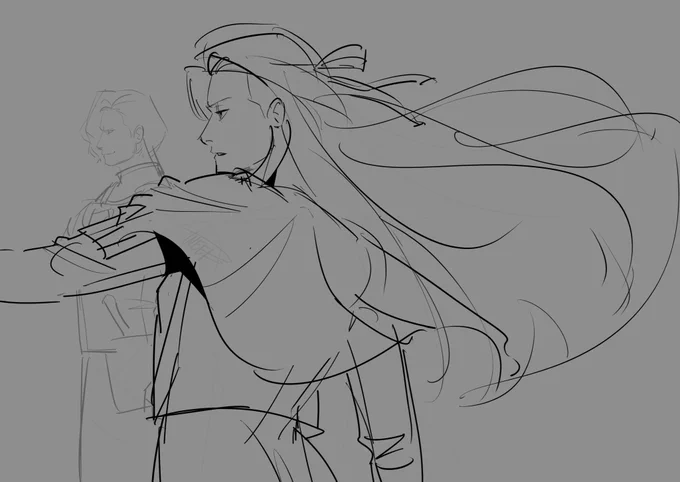 also missed FE3H and sketched a bit this week 