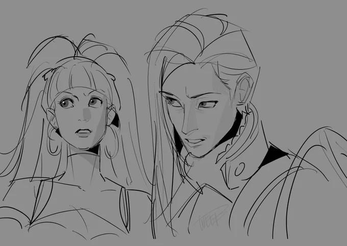 also missed FE3H and sketched a bit this week 