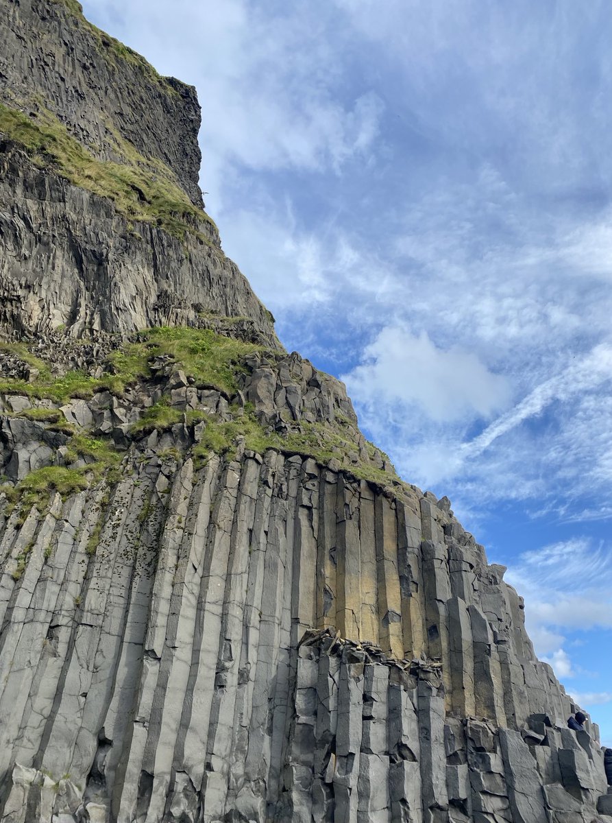 OHSGeography's tweet photo. Reynisfjara beach looking gorgeous in the sunshine. And we saw puffins - so cute! 🐧 https://t.co/1Em7wKkzCg