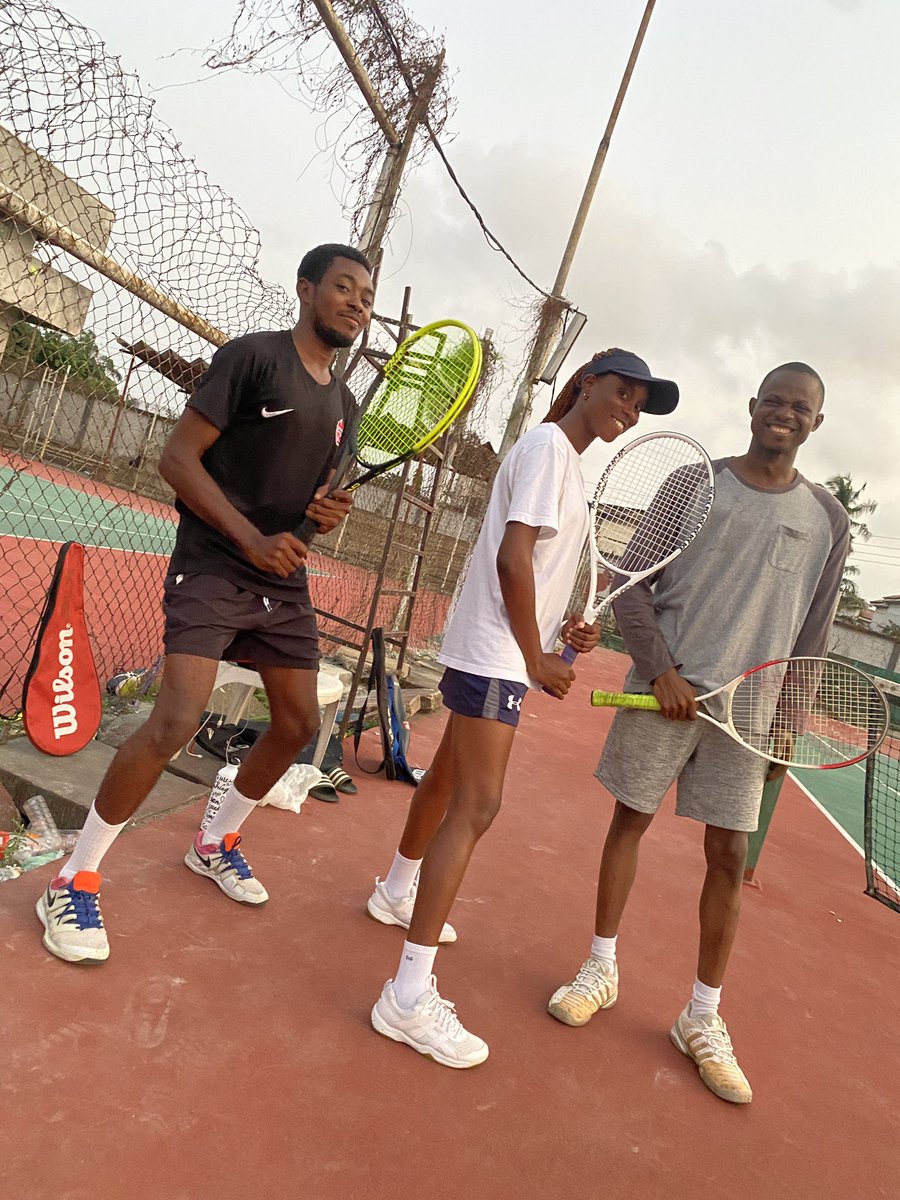 Tennis practice