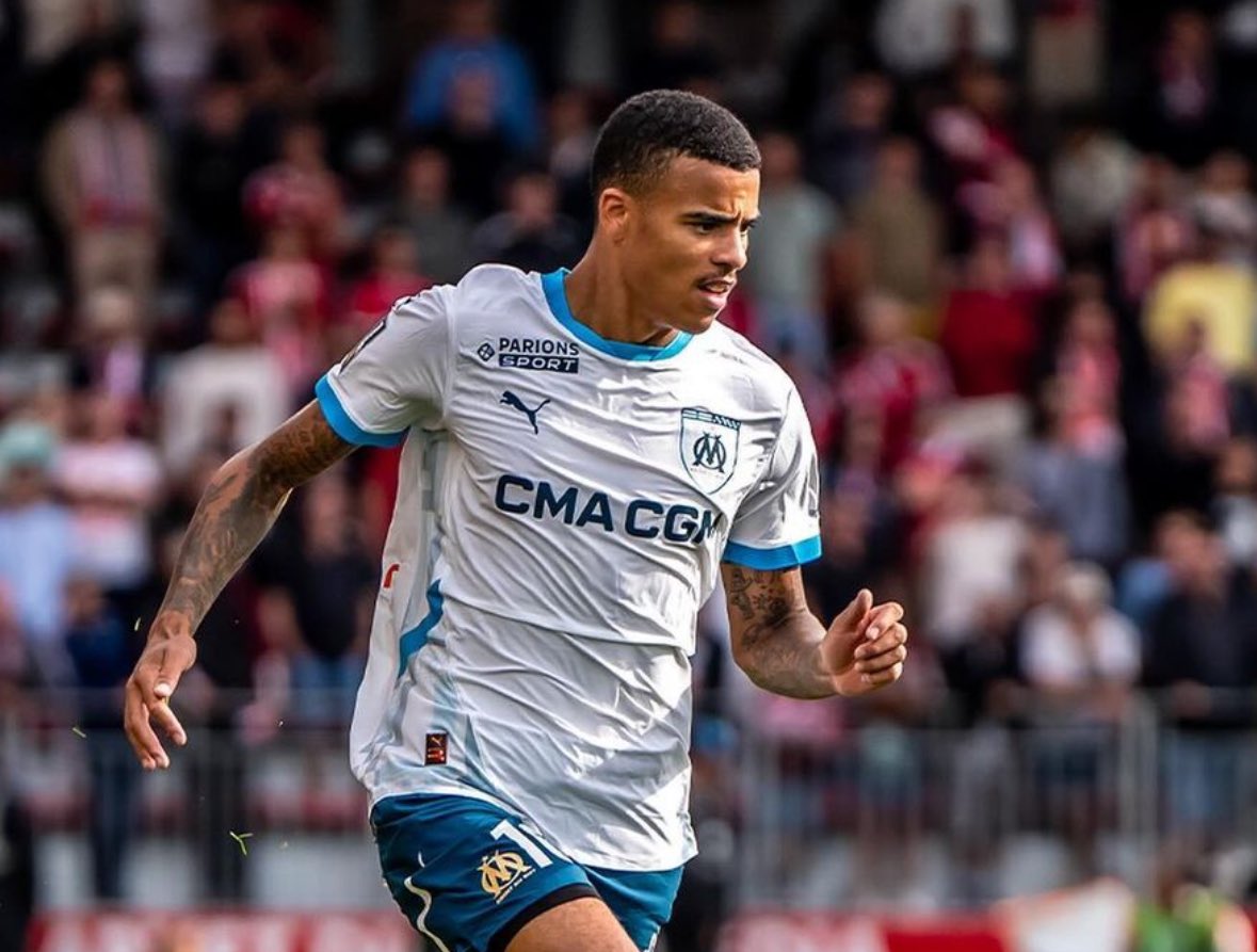 FabrizioRomano's tweet photo. 🔵⚪️ De Zerbi: “Mason Greenwood is just exceptional. He’s an excellent player and you can see that”.

“I’m happy to see him scoring so it will all the controversy in the media”. https://t.co/ilabR5ORni