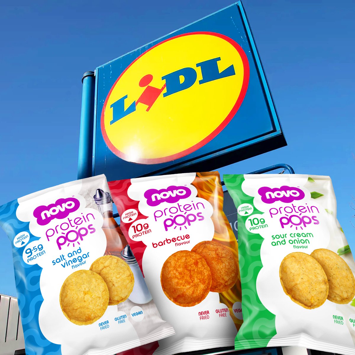 A decade of resilience and struggle… I’d like to confirm <a href="/NovoNutrition/">Novo Nutrition</a> next week will be available in all <a href="/LidlGB/">@LidlGB</a> 1000 stores 

Establishing the brand as the leading protein crisp in the UK

Thanks for all the years of support let’s keep pushing #success #Entrepreneur