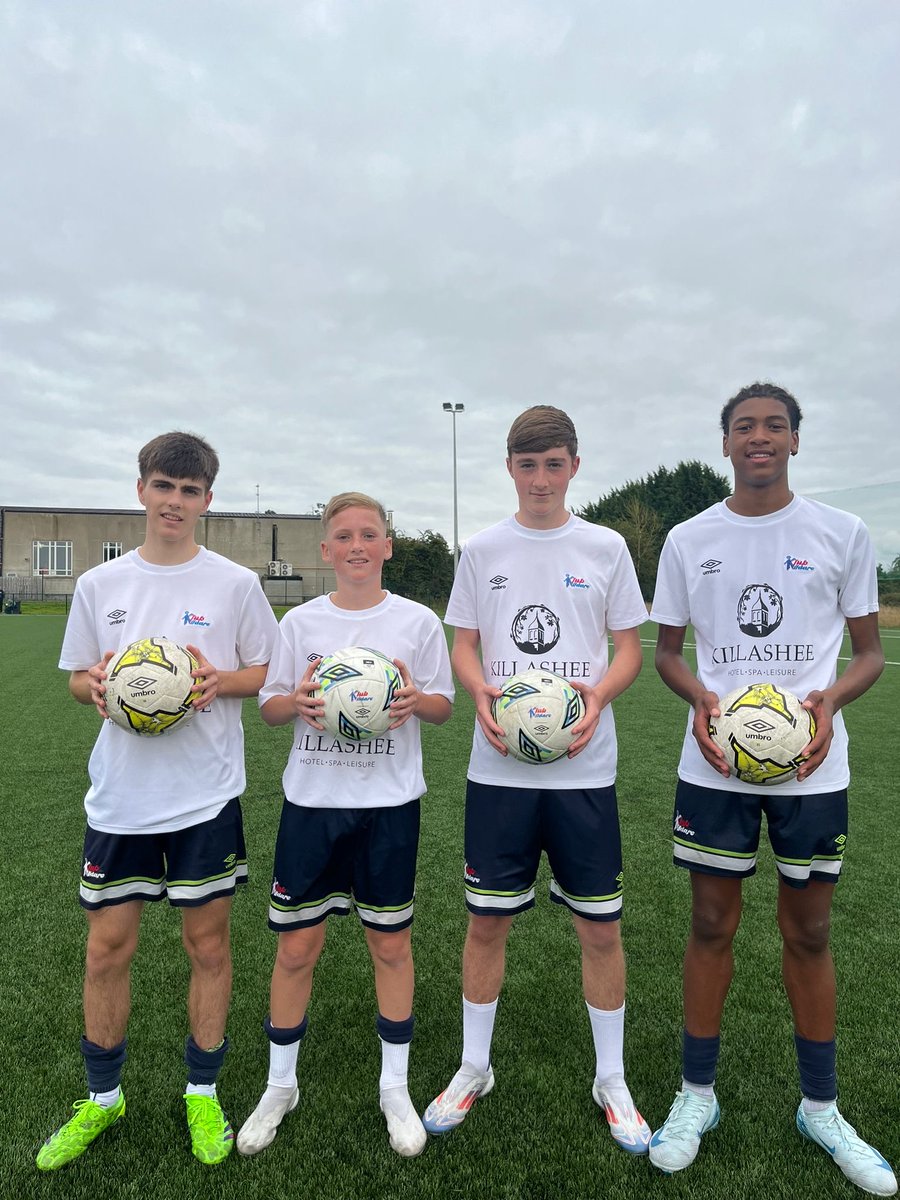 KlubKildare's tweet photo. Great win today 4-2 against ⁦@CobhRamblersFC⁩ with goals by Matt Galvin, Liam Curtis , Jack Ralph, Jayden Parsons while the u20’s beat ⁦@TreatyUnitedFC⁩ with goals from Mark Canavan and Jamie Byrne https://t.co/YJJrCPy26x