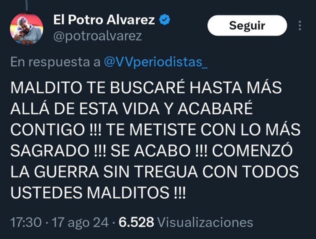 CheveritoChimbo's tweet photo. @potroalvarez Cuanto odio … señor fiscal. Mire esto @TarekWiliamSaab https://t.co/9W54c8ua7F