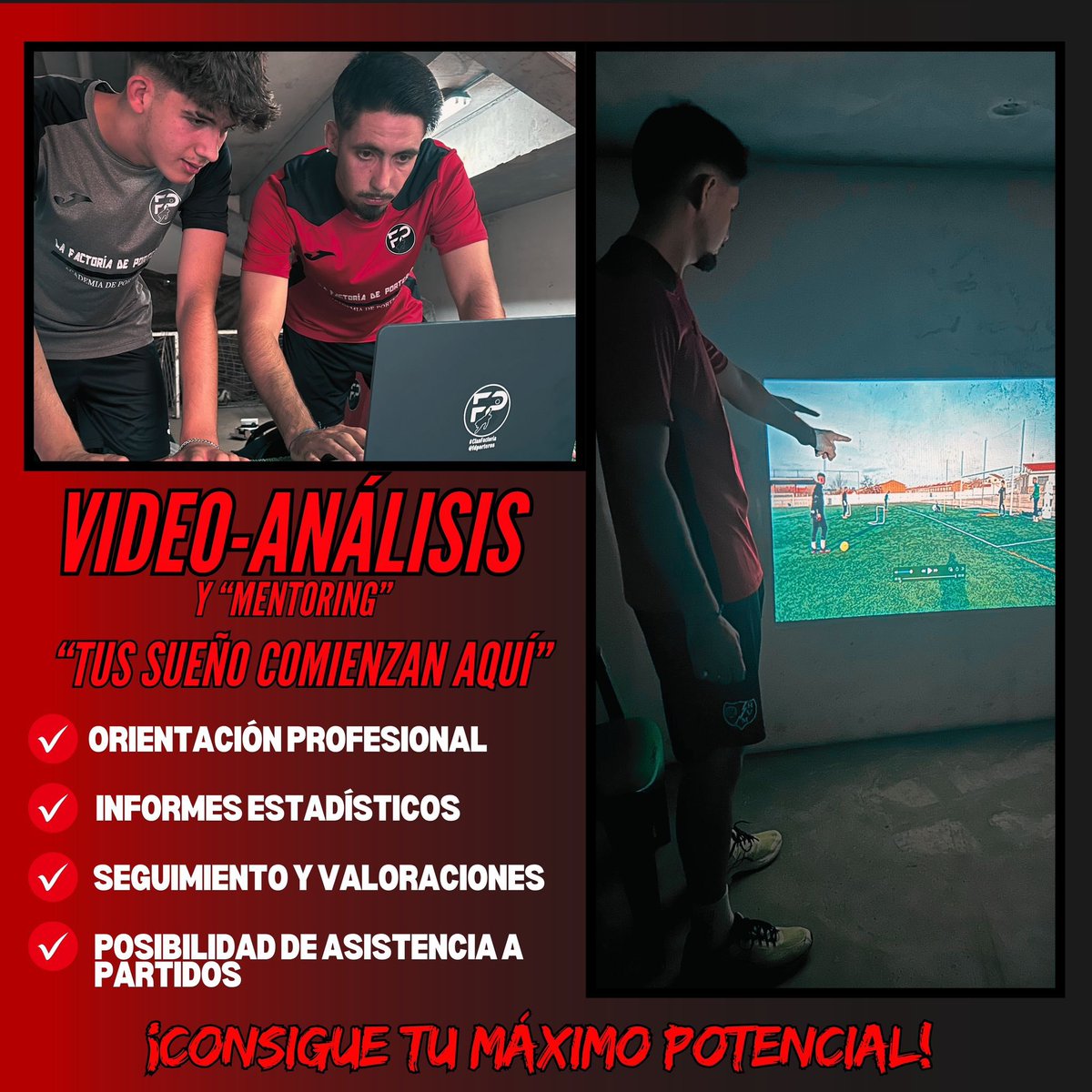 🔝Marca la 𝔇𝔦𝔣𝔢𝔯𝔢𝔫𝔠𝔦𝔞 con nuestros nuevos servicios adaptados para ayudarte a alcanzar tu mejor versión.
🤩Contamos con varios porteros 
 profesionales,así como muchos casos en las mejores canteras de Madrid con éxitos recientes en torneos como ʟᴀ ʟɪɢᴀ ꜰᴜᴛᴜʀᴇꜱ