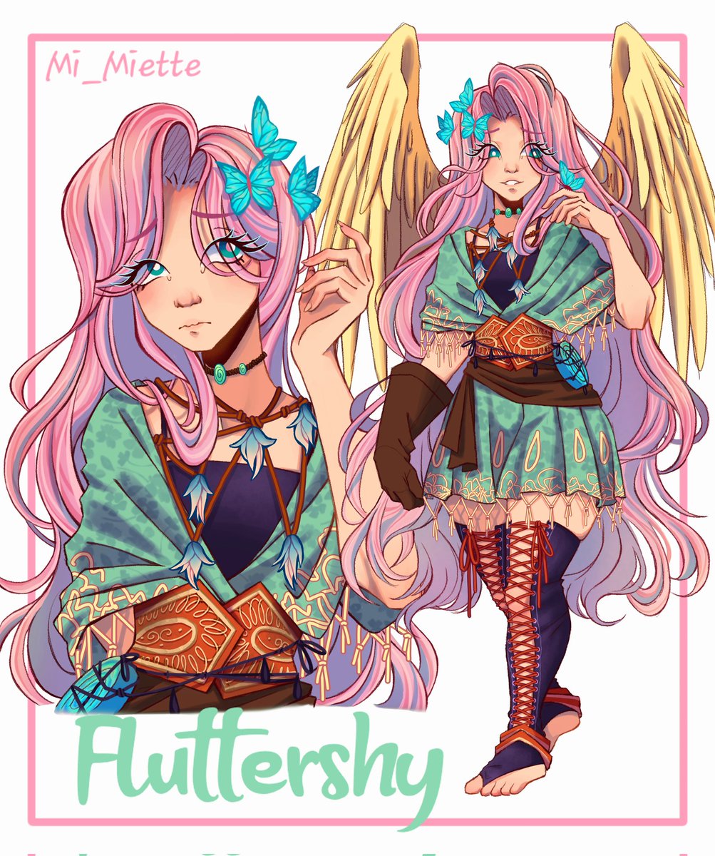 Mi_Miettee's tweet photo. 🦋🍁Fluttershy humanization🍁🦋
#mlp #mylittlepony #fluttershy #mlphumanization https://t.co/ITmBuMzPYg