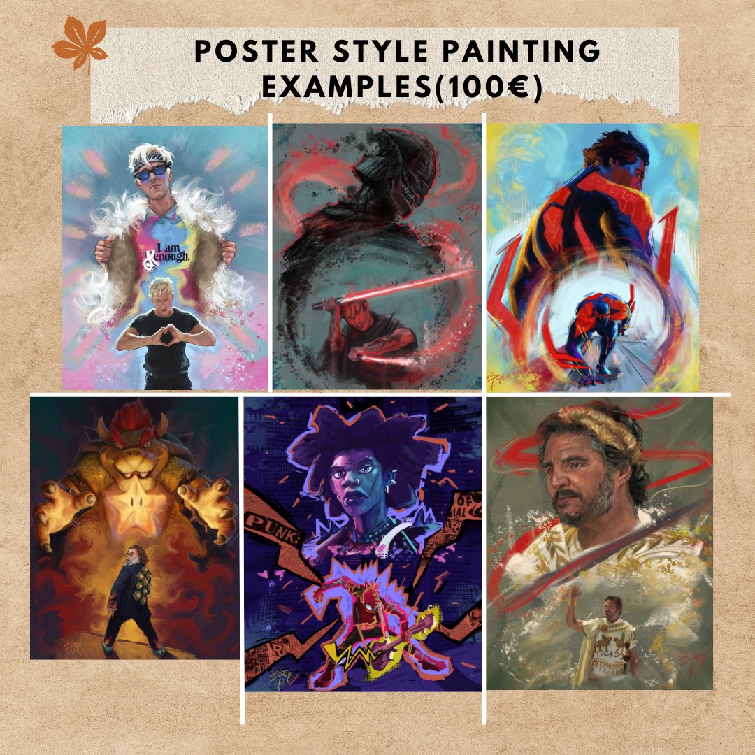 Hiii, I’m OPENING COMMISSIONS, please read well all the pages and information, and if you have any question or are interested in a commission send me a DM. 
If you rt this post it would help a lot 🙏🏻😊
#artcomission #fanart #pedropascal #DavidTennant