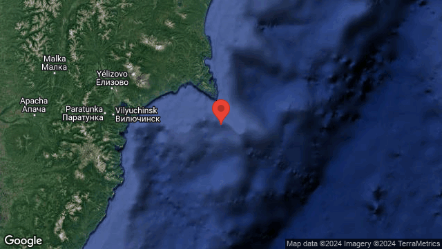 temblorgt's tweet photo. Sismo M6.7 Off East Coast of Kamchatka Fecha: 2024-08-17 19:10:24 GMT Prof.: 10 km. #temblor #sismo #earthquake Mas datos en  https://t.co/XBcqaC0ApZ https://t.co/jwQcqhvt60