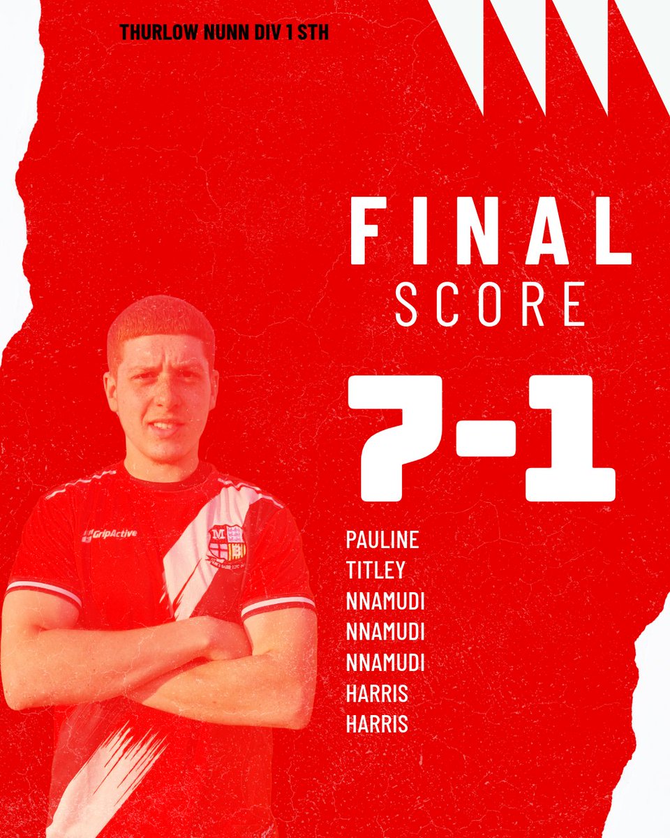 RESULT | #Bakers1st

A ruthless performance, that sees Bakers hit 7 against <a href="/StMargaretsbury/">St Margaretsbury FC</a>.

MoTM - Nnamudi

🔴 #Bakers1st | #UpTheBakers ⚫