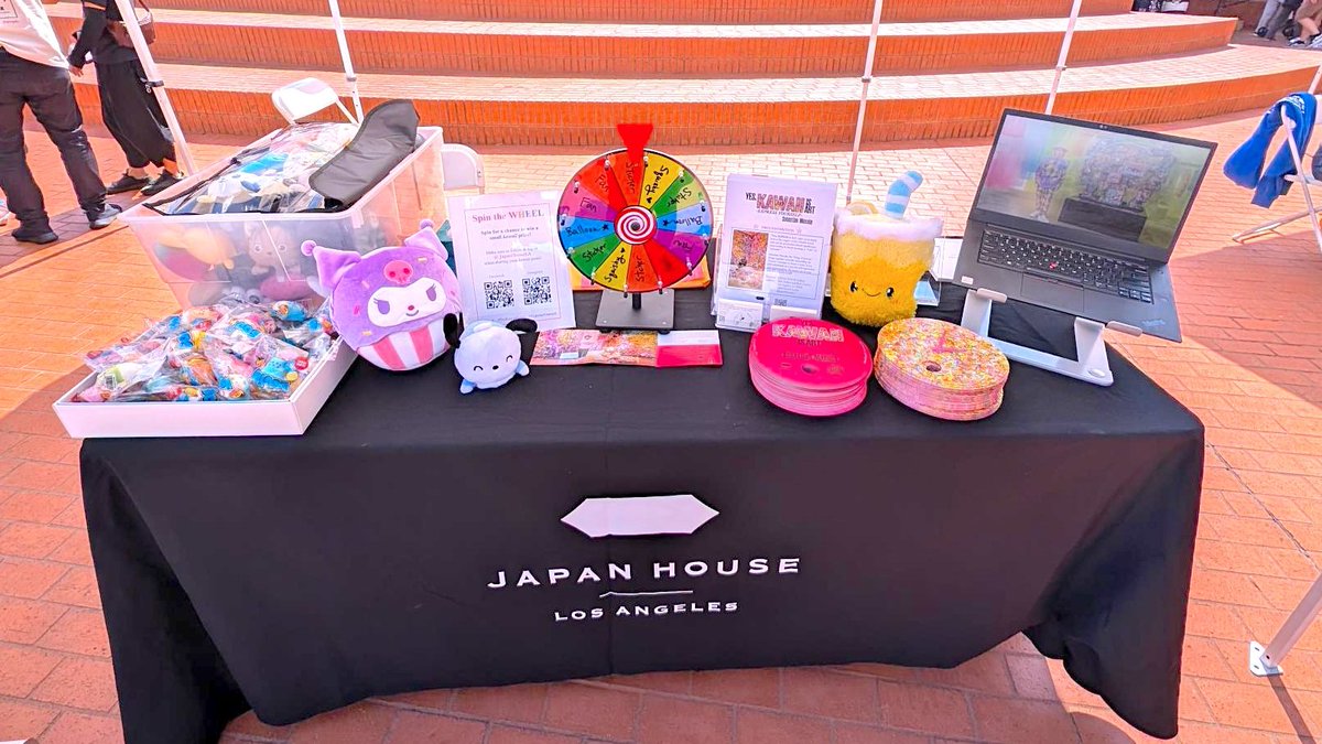 JHLosAngeles's tweet photo. Visit us today & tomorrow at the Nisei Week Plaza Festival held at @jaccc_la in #LittleTokyo 🌈 ✨ Learn more about our Yes, KAWAII is Art exhibition and spin the wheel for a chance to win a cute item! 🎀 💖
Exhibition Media Sponsors: LAist & LA Magazine
#JHLA #NiseiWeek #Kawaii https://t.co/2q6gldPNKc