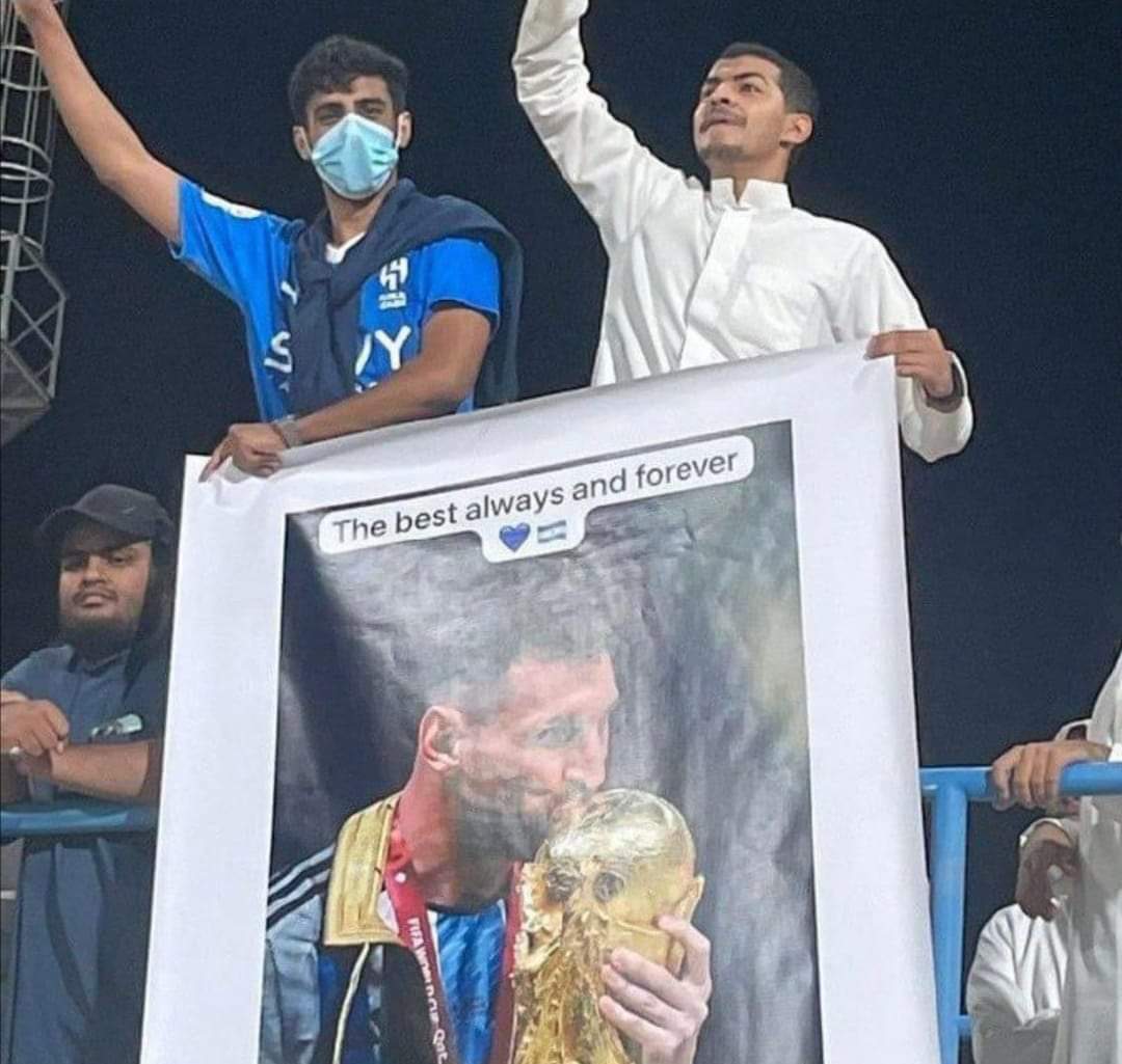 MessiFCWorld's tweet photo. This is exactly why Al Hilal is the best club in Asia!🐐💙 https://t.co/KvYFBNKrnf