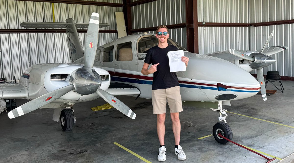 I’m a Commercial Multi-Engine Pilot! Another milestone on this wild and crazy adventure that I love so much. So much more learning and experiences to come!! #avgeek